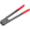 Pac Strapping Heavy Duty Double Notch Sealer for 1/2""Strap Width Black & Red