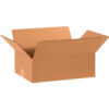 Global Industrial™ Flat Cardboard Corrugated Boxes 15""L x 10""W x 5""H Kraft