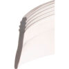 Prime-Line M 6229 Shower Door Vinyl Sweep 37-Inch Heavy Duty Clear