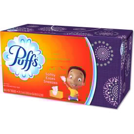 Puffs® White Facial Tissue 2-Ply 180 Sheets/Box 24 Boxes/Case