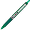 Pilot® Precise V5 RT Rolling Ball Retractable Pen Extra Fine 0.5mm Green Barrel/Ink
