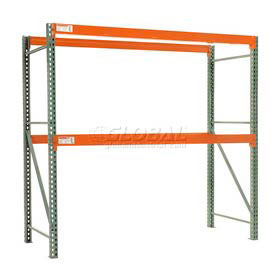 Global Industrial™ Teardrop Pallet Rack Starter 48""W X 48""D X 96""H
