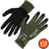 Ergodyne® Proflex 7042 Cut Resistant Gloves Nitrile Coated ANSI A4 2XL Green 12 Pairs
