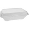 Pactiv Evergreen Foam Container 9-3/16""L x 6-1/2""W x 2-3/4""H White Pack of 150