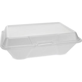 Pactiv Evergreen™ Foam Container 9-3/16""L x 6-1/2""W x 2-3/4""H White Pack of 150