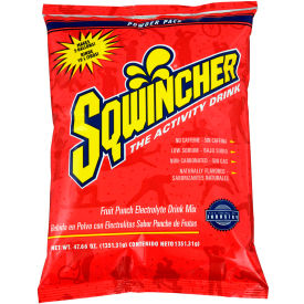 Sqwincher Instant Powder Mix - Fruit Punch 47.66 oz. 16/Carton