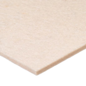 USA Sealing Felt Felt Sheet 36""L x 36""W x 1/16"" Thick White F1 30-40A