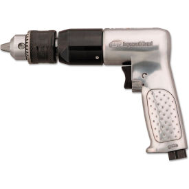 Ingersoll Rand Reversible Pistol Grip Air Drill Standard Keyed 1/2"" Chuck 500 RPM
