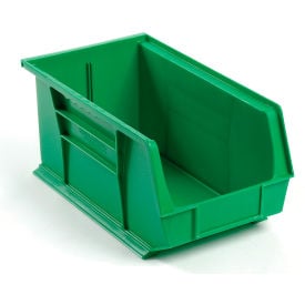 Global Industrial™ Plastic Stack & Hang Bin 8-1/4""W x 14-3/4""L x 7""H Green