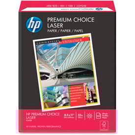 HP® Premium Choice Laser Paper 8-1/2"" x 11"" 32 lb White 500 Sheets/Ream