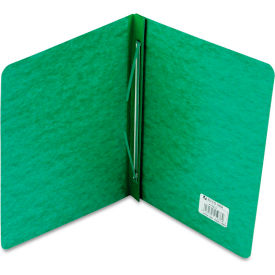 ACCO Pressboard Report Cover Prong Clip Letter 3"" Capacity Dark Green
