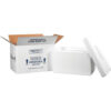 Foam Insulated Shipping Kit 17""L x 10""W x 10-1/2""H White