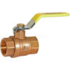 Hydrastar Full Flow Control Ball Valve Hbv075 3/4"" Valve 600 W.O.G. Non-Shock - Min Qty 4