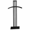 Countertop Costumer w/ Shoulder Bar - Matte Black