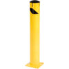 Global Industrial Steel Safety Bollard W/Chain Slots & Removable Cap 5.5""D x 36""H