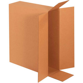 Global Industrial™ Side Loading Cardboard Corrugated Boxes 24""L x 6""W x 18""H Kraft