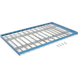 Gravity Flow Level (96""W x 48""D) or (96""W x 42""D) for Tear Drop Pallet Rack