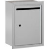 Letter Box 2245AU - 15""W x 6-3/4""D x 19""H Standard Recessed Mounted Aluminum USPS Access