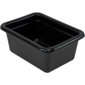 Quantum Nesting Utility Box 12-1/16""L x 9-1/16""W x 5-1/8""H Bus Box Polypropylene Black