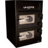 Tracker Safe Deposit Safe - DS302020DD-ESR - Two Compartment Electronic Lock - 20 x 20 x 30 - Black