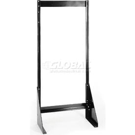 Quantum Single Sided Floor Stand QFS148 for Tip Out Bins - 48""H