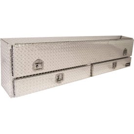 Buyers Aluminum Topside Truck Box w/ T-Handle - 21x13-1/2x72 - 1705640