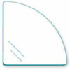 Tempered 12"" Quarter Round Glass For Cubbies