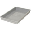 Molded Fiberglass Toteline Stacking Tote 870008 - 25-3/4""L x 17-3/4""W x 3""H Gray