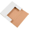 Global Industrial™ Corrugated Easy-Fold Mailers 11-1/8""L x 8-5/8""W x 1""H White