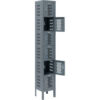 Global Industrial™ Capital® 6-Tier 6 Door Ventilated Box Locker 12""Wx15""Dx78""H Assembled
