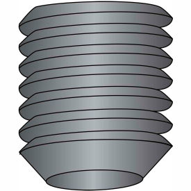 Socket Set Screw - 1/4-20 x 1/2"" - Cup Point - Steel Alloy - Blk Oxide - UNC - 100 Pk - BBI 101317