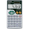 Sharp® 10-Digit Scientific Calculator EL344RB W/Wallet 2-3/4"" X 4-7/8"" X 1/4"" Silver