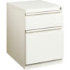 Hirsh Industries®20"" Deep Mobile Pedestal Box/File - White