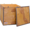 Global Industrial™ 4 Panel Hinged Shipping Crate w/ Lid 23-1/4""L x 23-1/4""W x 23-1/2""H