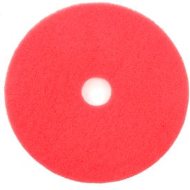Global Industrial™ 18"" Buffing Pad Red 5 Per Case