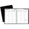 AT-A-GLANCE® Weekly Planner 8.75 x 7 Black 2024