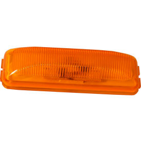 Buyers 3.75"" Amber Rectangular Marker/Clearance Light With 2 LED - 5623822