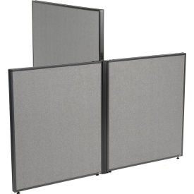 Interion® Low-High 3 Way For Two 60"" Low Panel
