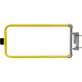 Kee Safety SGNA500PC Universal Self-Closing Safety Gate 15"" - 44"" Length Safety Yellow