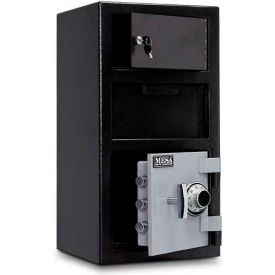 Mesa Safe B-Rate Depository Safe MFL2014C-OLK Front Loading Combo Lock-Keyed Exterior 14""x14x27-1/4