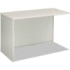 HON® Left Return Shell - 48""W x 24""D x 29-1/2""H - Silver Mesh/Light Gray - 38000 Series