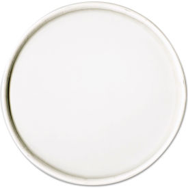 Dart® Spiral Wound Paper Hot Cup Lids For 16 oz Cups White Pack of 500