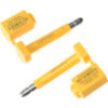 Global Industrial™ High Security Bolt Seal Yellow 50/Pack