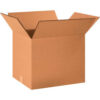 Global Industrial™ HD Double Wall Cardboard Corrugated Boxes 20""L x 14""W x 14""H Kraft