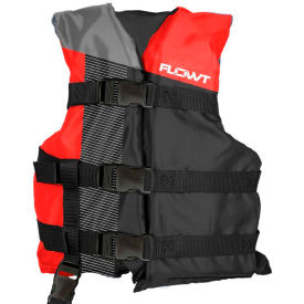Flowt 40302-2-YTH All Sport Life Vest Red Youth