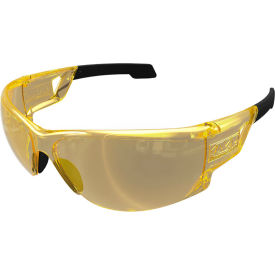 Mechanix Wear® Vision Type-N Protection Safety Eyewear Amber Lens Gold Frame