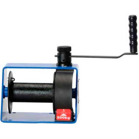 Hand Operated Worm Gear Winch HWV-1000 1000 Lb. Capacity