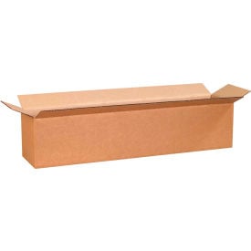 Global Industrial™ Long Cardboard Corrugated Boxes 30""L x 8""W x 8""H Kraft