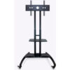 Luxor Adjustable Height LCD/LED TV Stand For 40""- 60"" TVs Black