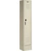 Global Industrial™ Paramount® 1-Tier 1 Door Locker 12""W x 12""D x 78""H Tan Assembled